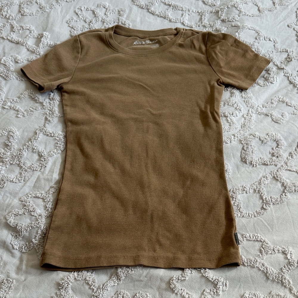 Brown Short Sleeve T-Shirt